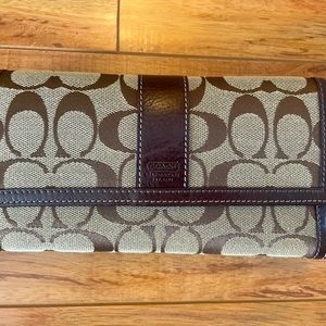 Brown Coach Wallet